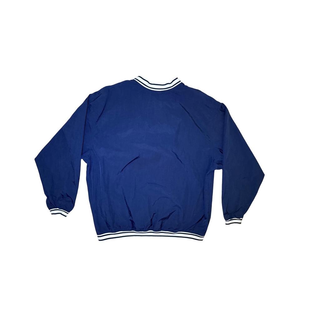 Vintage Nike Pullover Windbreaker Men XXL Navy Blue V-Neck - Picture 3 of 8
